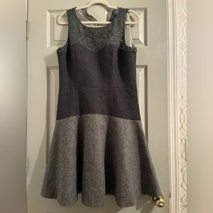 Vintage black fleece Brooks Brother dress